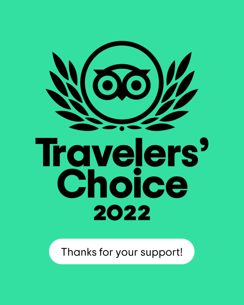 Travellers’ Choice Award 2022