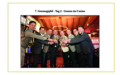 7. Genussgipfel – Tag 2 – Genuss im Casino