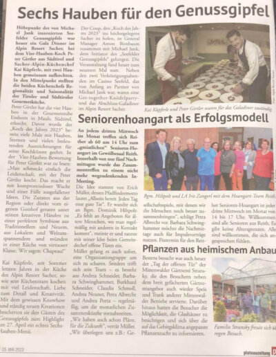 230505-Plateauzeitung-Sechs-Hauben-für-den-Genussgipfel